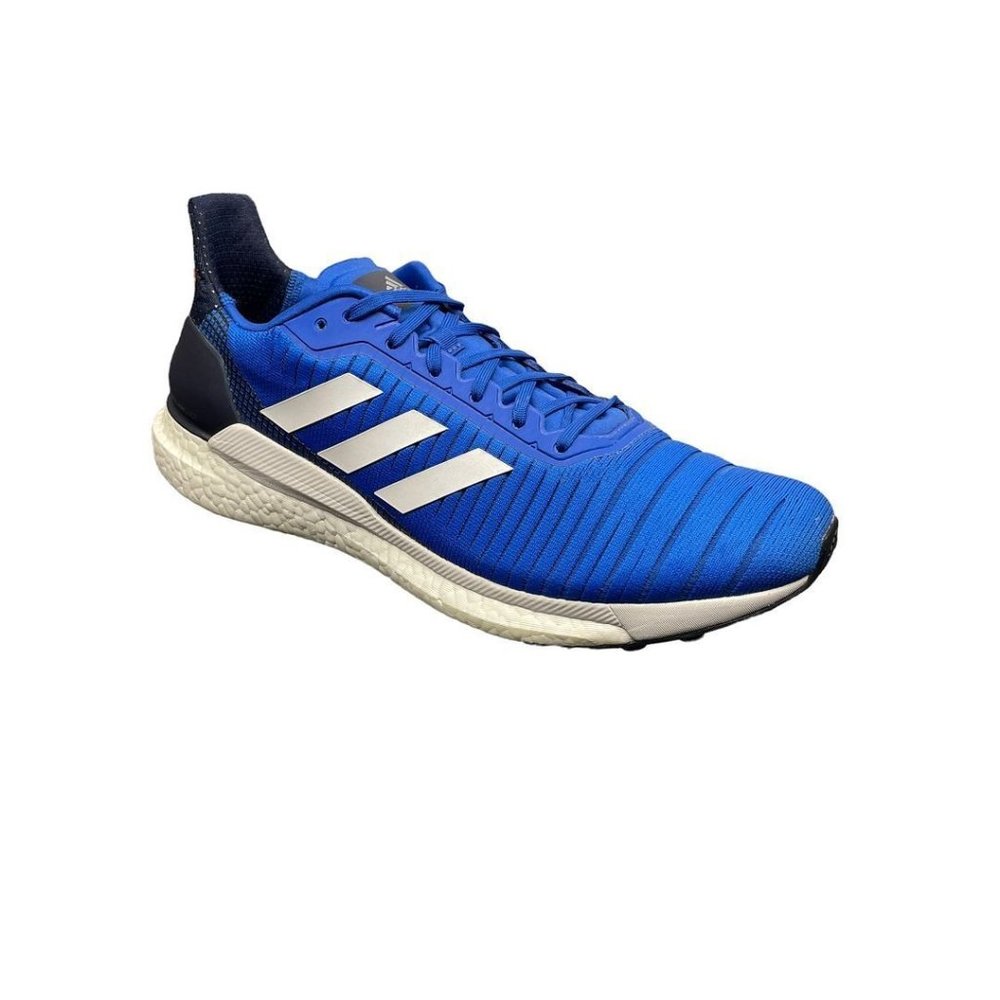Adidas Mens Solarglide F34099 Blue Mesh Trail Running Shoes Sneakers Size 12